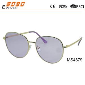 Wholesale 2018 fashion metal with 100% UV protection lens, suitable for men and women from china suppliers