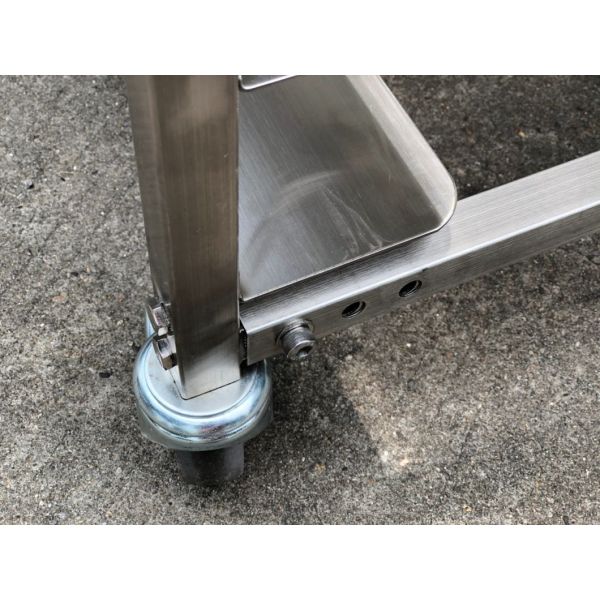 Rk Bakeware China-Stainless Steel Flatpack Rack Trolleys Designed for 16 Inch & 18 Inch Tray
