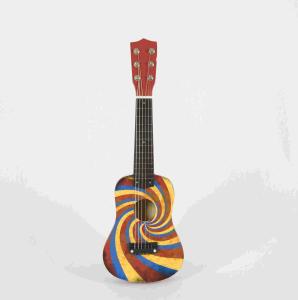 Wholesale Children Soild Wood Ukulele Musical Toys , Kids Musical Instruments With Accessories from china suppliers