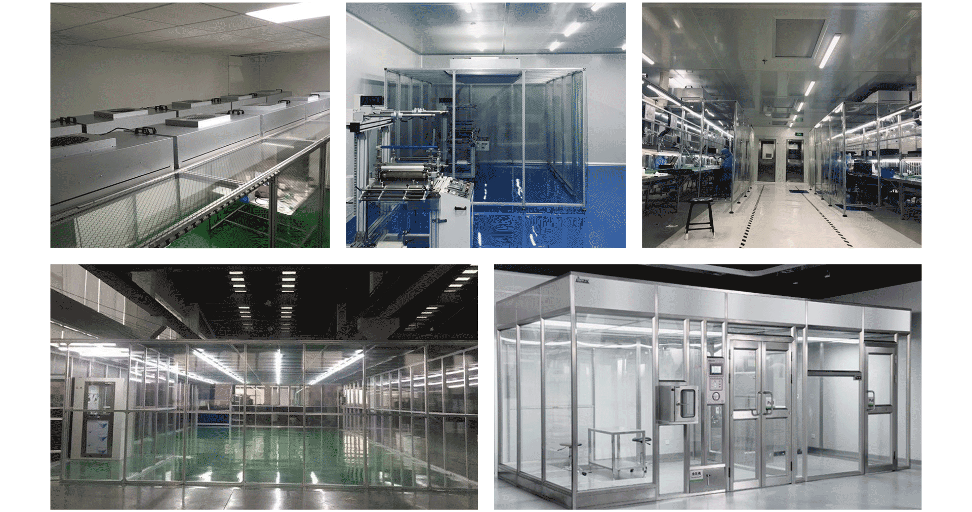 ISO 5 Clean Booth with HEPA FFU System | Modular & Mobile Design for Labs/Electronics