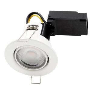 Wholesale Integrated SMD 5W Tiltable LED Downlight Cool White 6500k from china suppliers