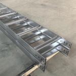 Good Ventilation Ladder Type Cable Tray High Corrosion Resistance 50mm-1000mm