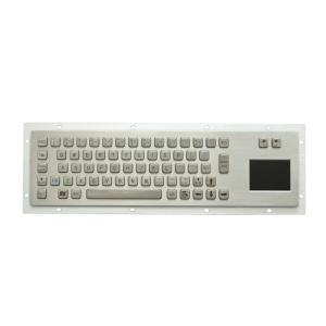 Wholesale IP65 Stainless Steel Keyboard , Kiosk Metal Keyboard With Touch Pad from china suppliers