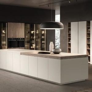 Wholesale Custom Kitchen Cabinet Design Mdf Modern Lacquer Wood Kitchen Cabinets Design from china suppliers