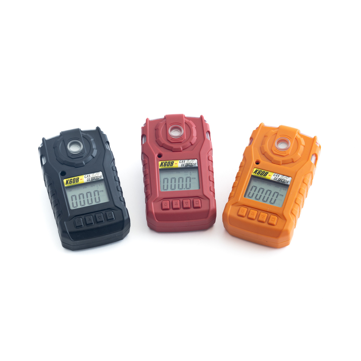 KELISAIKE Safety K60B Compact Single-Gas Detector, LCD Screen & 90 dB Alarm