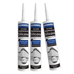 Wholesale Clear Weatherproof GP Glass Sealant Silicone Glue For Caulking from china suppliers
