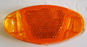 OEM Front Rear Bicycle Safety Reflectors MTB Road Bike Reflector Lightweight