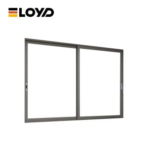 Wholesale High Rail Sealed Black Glass Sliding Doors Slimline T5 Aluminium Profile from china suppliers