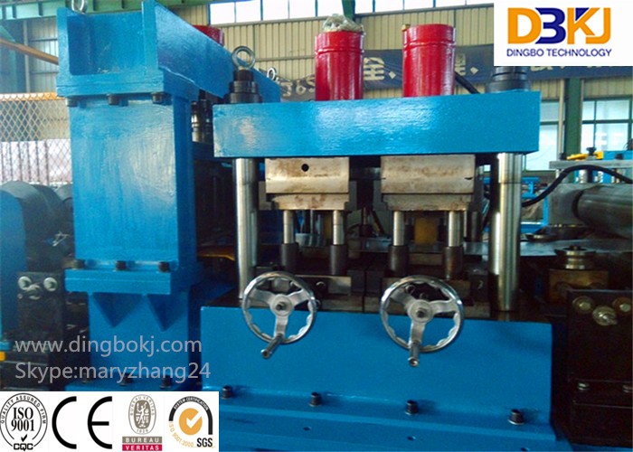Casting Steel Plate Rolling Machine , K Span Roll Forming Machine Gardens Use