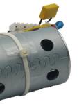DC Brush Motor 100-240V 300-1200W 4000-5600 rpm Weight 1kg for Shredder motor