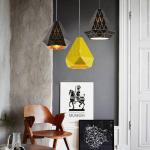 Antique Industrial Iron Hanging Pendant Lamp for Restaurant