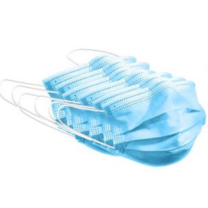 Wholesale Anti - Protection Disposable Face Mask , 3 Ply Soft Breathable Dust Mask from china suppliers