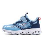 Kids Sneakers Microfiber Leather Upper Material Anti-Slip Lace TPR EVA Running