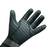Waterproof and oil black nitrile gloves for maintenance work