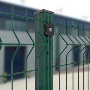 Wholesale Galvanized Steel Metal Customize Pvc Coated 3d Curved Fence For Garden from china suppliers