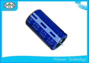 Wholesale Pin Type Low ESR Supercapacitor , 400 Farad Capacitor 2.7v 16 x 35mm from china suppliers