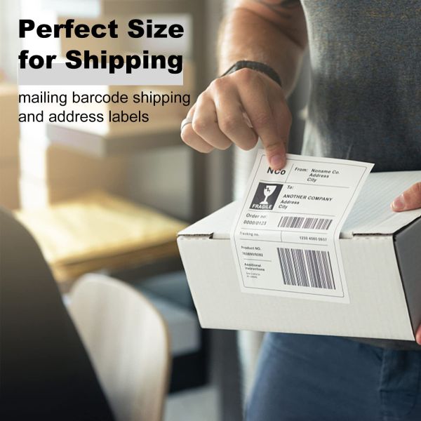 Waterproof Customizable A4 Label Stickers with Strong Adhesive for Logistics and Supermarket Use