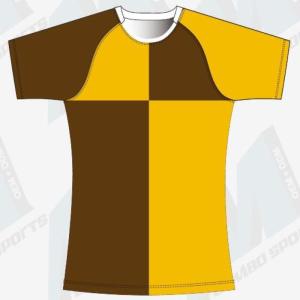 Wholesale 2XL Mens Rugby Shirts , 300gsm Powersports Short Sleeve Rugby Jersey from china suppliers