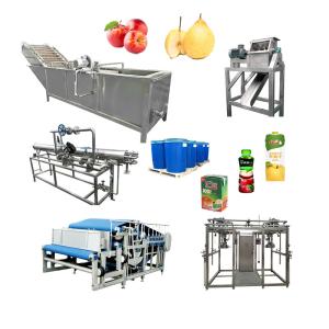 Wholesale Industrial Apple Puree Production Line Automatic Apple Juicing Packaging Machine from china suppliers