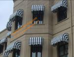 Elegance Outdoor Manual Retractable Door Entrance French Window Awning