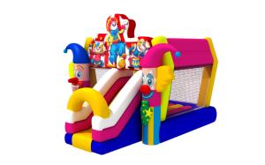 Wholesale ODM Inflatable Bouncy House With Slide Clown Inflatable Combo from china suppliers