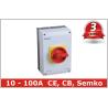 Buy cheap PC Boxed 63 Amp Rotary Isolator Switch Emergency Power Off Switch from wholesalers