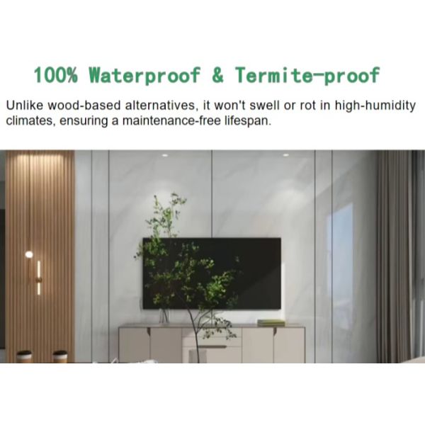 Decorative Interior WPC Wall Panel High Loading One Stop Finishing Solution