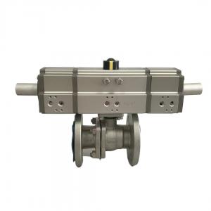 China 180 Degree Rack And Pinion Actuator Valve Electric on sale