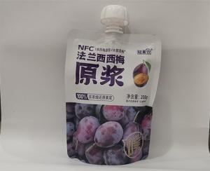 Wholesale Custom Printing Reusable Liquid Spout Pouch Baby Food Packaging For Fruit Pulp from china suppliers