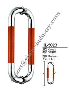 Wholesale Stainless steel door handle HL5023, dia38 X 600 from china suppliers