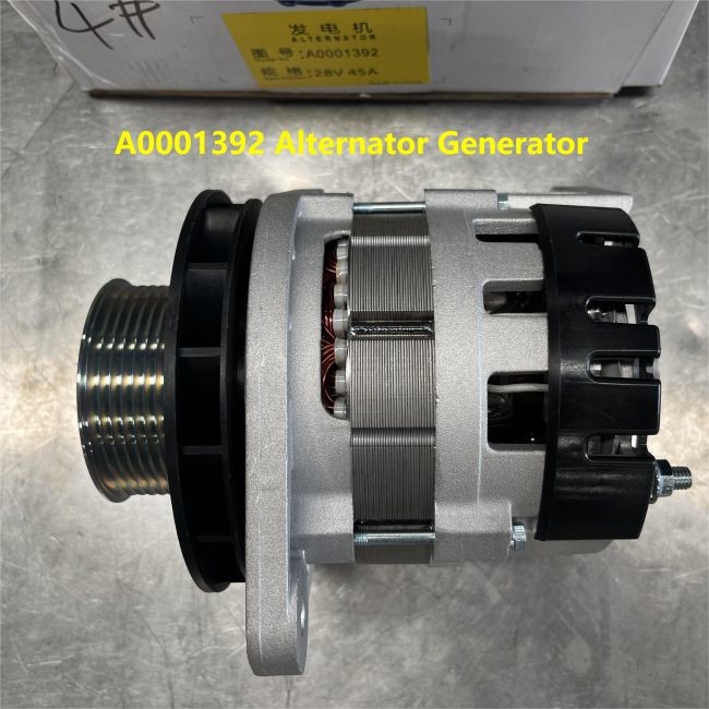 Truck Generator A0001392 Alternator 28V 45A HOWO Truck Parts Weichai Alternator Engine Alternator