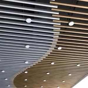 Wholesale Building Material Aluminum Ceiling Strips Decorative Suspended Ceiling from china suppliers