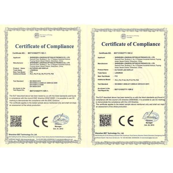 High Brightness Outdoor Fixed LED Display For Square P8 6~120m Viewing Distance