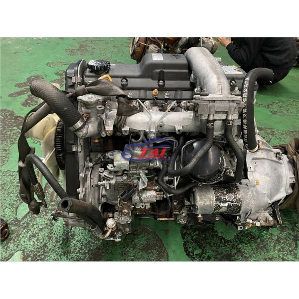 1KZ-TE 1kzt 1kz Complete Engine For Toyota Standard Displacement 5.9L in and Good Condition