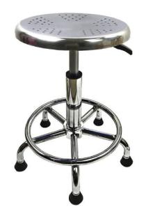 Wholesale Synthetic Leather 320mm ESD Chemistry Laboratory Stool Adjustable from china suppliers