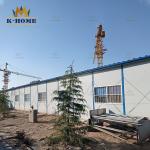 Low Cost Steel Frame House Portable Sandwich Panel House