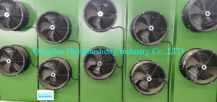Automatic Mesh Belt Type Batch Off Cooler 400m/Min For Rubber Sheet