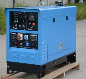 Silent 10kva Kubota Diesel Welder Generator 400 Amperes Engine Dual Welding