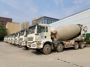 Wholesale Used Shacman Concrete Mixer Truck 12m³ Mixer Tanker M3000 Cabin 2020 Year Weichai Engine from china suppliers