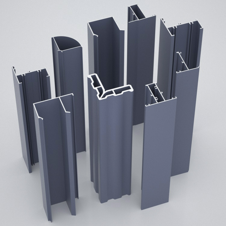 Wardrobe Conservatory Aluminium Profiles Wood Finished ISO 9001 Approved