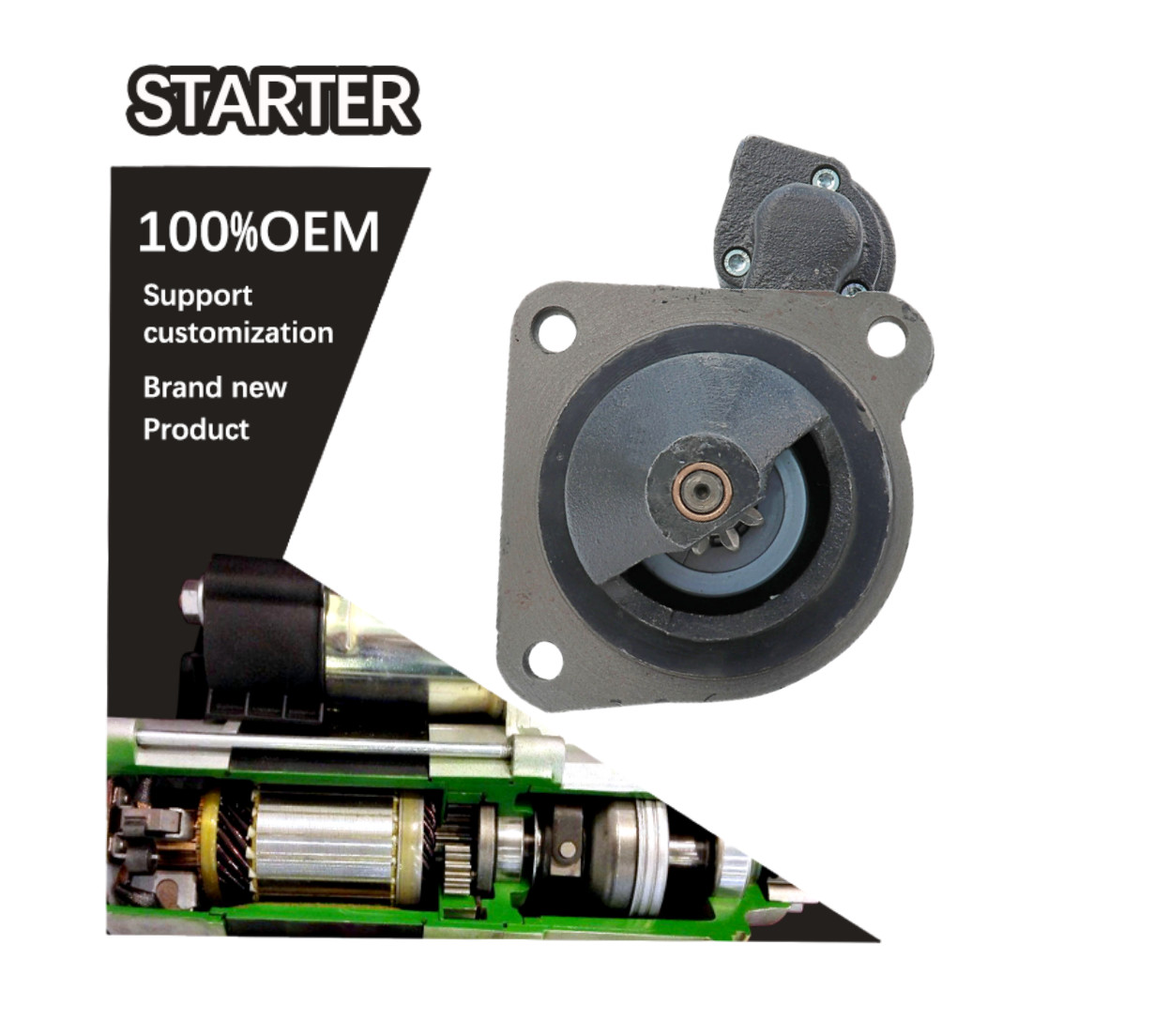 24V 9T STARTER 0001231010, 42498150, 4269114, 4682999, 4692477, 4699704, 4701920, 4737754, 4755108, 4807378, 500325185,