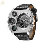 Hot Factory Fashion Custom Logo Business Leather Waterproof Men'S Quartz Watches