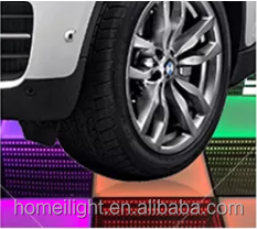 Toughened Glass LED Dance Floor with 50000 Hours Working Lifetime and Portable Design