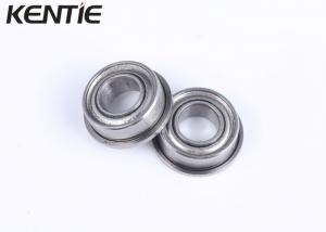 China Low Vibration Stainless Steel Miniature Bearings , SMF84ZZ Sealed Flange Bearing on sale