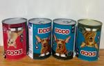 Treat Bin Pet Food Storage Can Dog Treat and Food Storage Tin with Lid Dog Food
