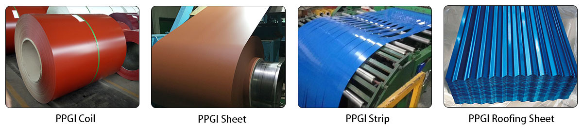 Tensile Strength 300 - 450Mpa Painted Steel Coil For Industrial Applications