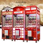 1 Player Coin Operated Crane Game Machine / Gift Vending Toy Claw Machine
