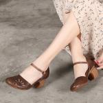 S291 Manufacturers Pure Color Simple And Versatile Fashion Leather High Heels
