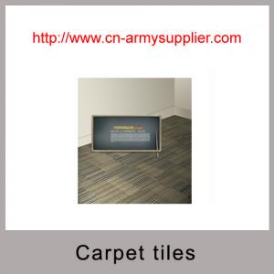 China Customerized home commercial plain jacquard carpet tiles with backing on sale