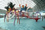 Customized Indoor / Outdoor Kids' Water Playground Water House For Family